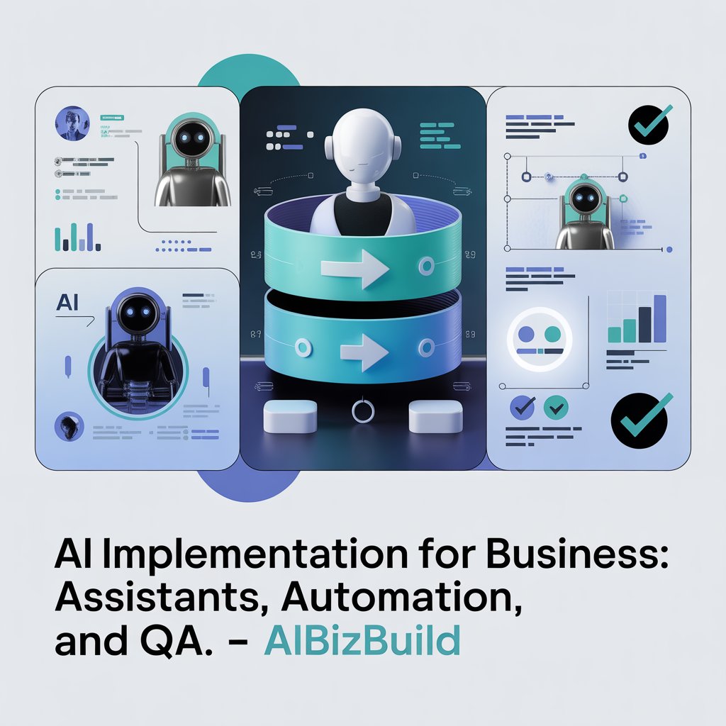 Illustration of AI assistant workflow architecture